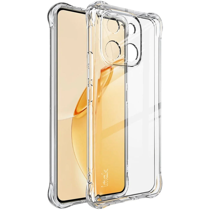 IMAK For Realme 16 Pro+ 5G Case TPU Phone Cover Airbag Shockproof Protection - Transparent - 1