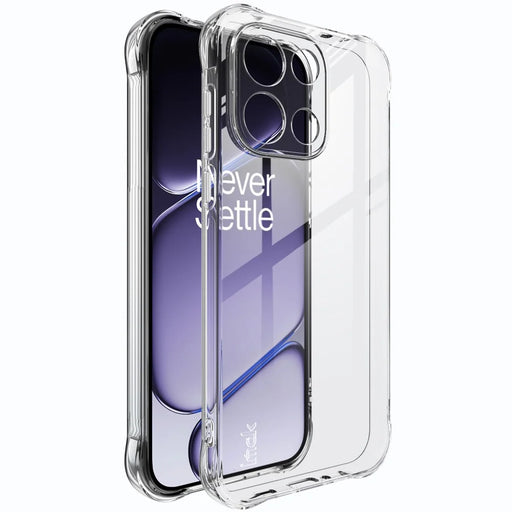 IMAK For OnePlus Turbo 6 5G Case TPU Phone Cover Airbag Shockproof Protection - Transparent - 1