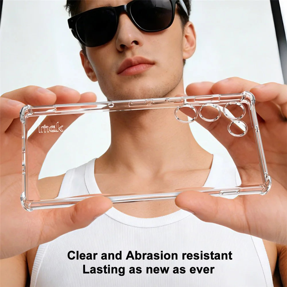 IMAK For ZTE nubia RedMagic 11 Air 5G Case TPU Phone Cover Airbag Shockproof Protection - Transparent - 3