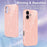 For iPhone 17 Magnetic Case Glitter TPU Shockproof Phone Cover with Lanyard Compatible with MagSafe - Pink - 2