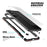 LUPHIE For Samsung Galaxy S26 Ultra Case Metal Bumper Frame Shockproof Phone Cover - Black  /  Red - 5