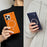 WAKCAS For iPhone 17 Pro Magnetic Phone Case Screw-style Matte TPU Cover Compatible with MagSafe - Orange - 4