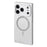 WAKCAS For iPhone 17 Pro Magnetic Case Matte Electroplated TPU Square Phone Cover Compatible with MagSafe - Silver - 1