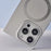 WAKCAS For iPhone 16 Pro Magnetic Case Matte Electroplated TPU Square Phone Cover Compatible with MagSafe - Silver - 5