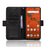 For ZTE Blade A75 Pro 5G Leather Case Phone Wallet Cover with Multiple Card Slots - Black - 5