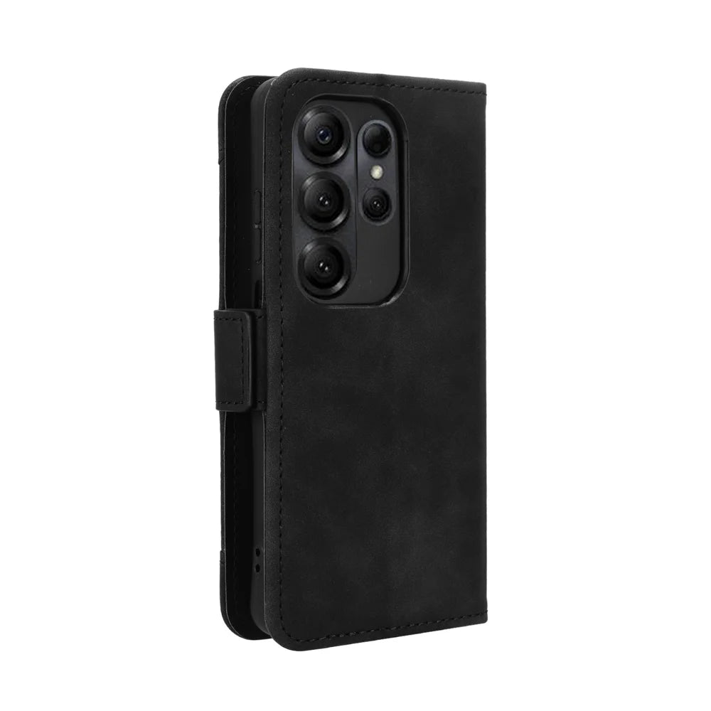 For Doogee Note 56X Leather Case Phone Wallet Cover with Multiple Card Slots - Black - 7