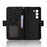 For Realme P4x 5G Leather Case Phone Wallet Cover with Multiple Card Slots - Black - 4