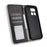 For Realme 16 Pro 5G Leather Case Wallet Stand Retro Texture Phone Cover - Black - 5