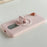 For Samsung Galaxy S26+ Magnetic Case Sliding Foldable Kickstand Corrugated PU Leather + PC Phone Cover - Pink - 3