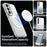 For Samsung Galaxy S26 Magnetic Case Anti Drop Hybrid Phone Back Cover - White - 2