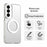 For Samsung Galaxy S26 Magnetic Case Anti Drop Hybrid Phone Back Cover - White - 5