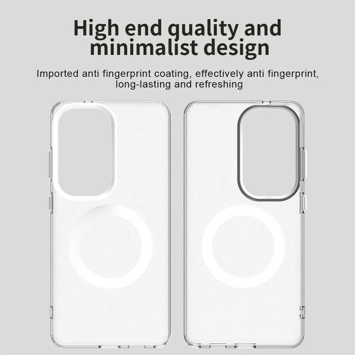 For Samsung Galaxy S26 Ultra Magnetic Case Anti Drop Hybrid Phone Back Cover - White - 3