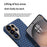 BENKS For Samsung Galaxy S26 Ultra Magnetic Case Aramid Fiber Phone Cover - Blue - 7