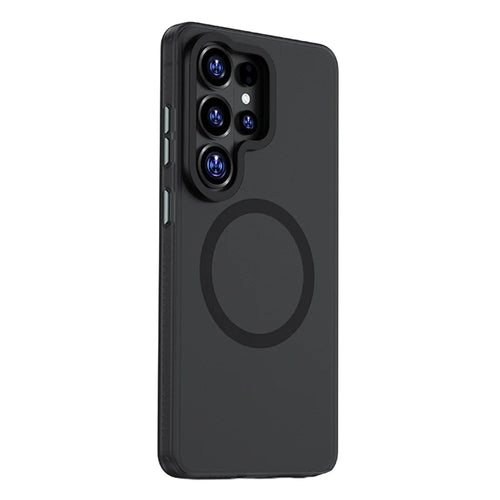 BENKS For Samsung Galaxy S26 Ultra Magnetic Case PC + TPU Matte Phone Cover - Black - 1