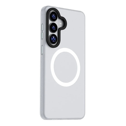 BENKS For Samsung Galaxy S26+ Magnetic Case PC + TPU Matte Phone Cover - White - 1