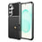 For Samsung Galaxy S26+ Case with Card Holder PU Leather + TPU Phone Back Cover - Black - 2