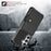 For Samsung Galaxy S26+ Case with Card Holder PU Leather + TPU Phone Back Cover - Black - 4