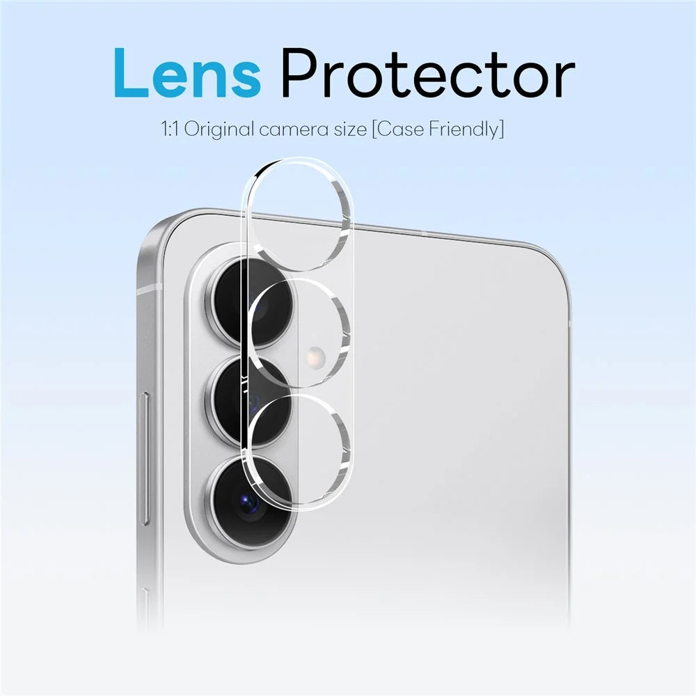 NORTHJO For Samsung Galaxy S26  /  S26 Pro Magnetic Case PC + TPU Phone Cover Set with Front Screen Protector + Lens Film - Transparent - 4