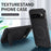 WANLONFENG For Google Pixel 9 Pro Magnetic Case  QT Series Kickstand Carbon Fiber Texture PC TPU Phone Cover - Black - 2