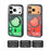 WAKCAS For iPhone 17 Pro Magnetic Case Fluorescent Quicksand TPU Phone Cover Compatible with MagSafe - Green - 2