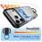 For iPhone 17 Pro Max Magnetic Case with Folding Kickstand  /  Ring Holder TPU + PC Phone Back Cover - Black - 7