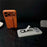 For iPhone 17 Pro Case with Kickstand  /  D-Ring Holder TPU PC Phone Back Cover - Brown - 3