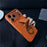 For iPhone 17 Pro Case with Kickstand  /  D-Ring Holder TPU PC Phone Back Cover - Brown - 5