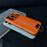 For iPhone 17 Pro Case with Kickstand  /  D-Ring Holder TPU PC Phone Back Cover - Brown - 7