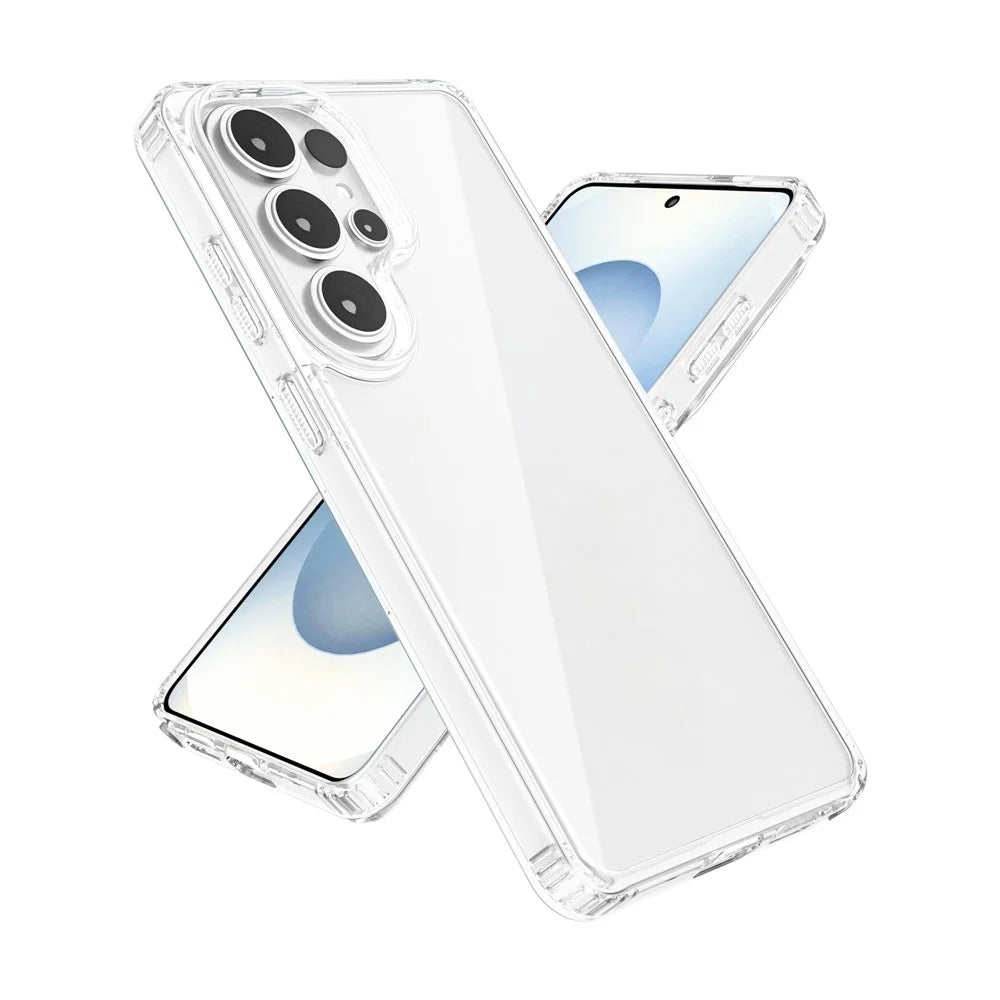 For Samsung Galaxy S26 Ultra Clear Phone Case TPU PC Shockproof Anti Drop Protection Cover - Transparent - 3
