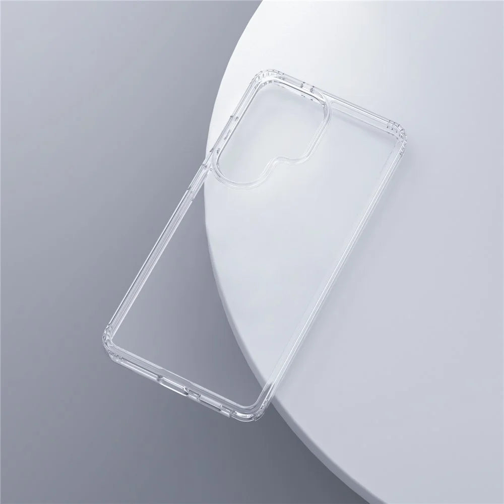 For Samsung Galaxy S26 Ultra Clear Phone Case TPU PC Shockproof Anti Drop Protection Cover - Transparent - 6
