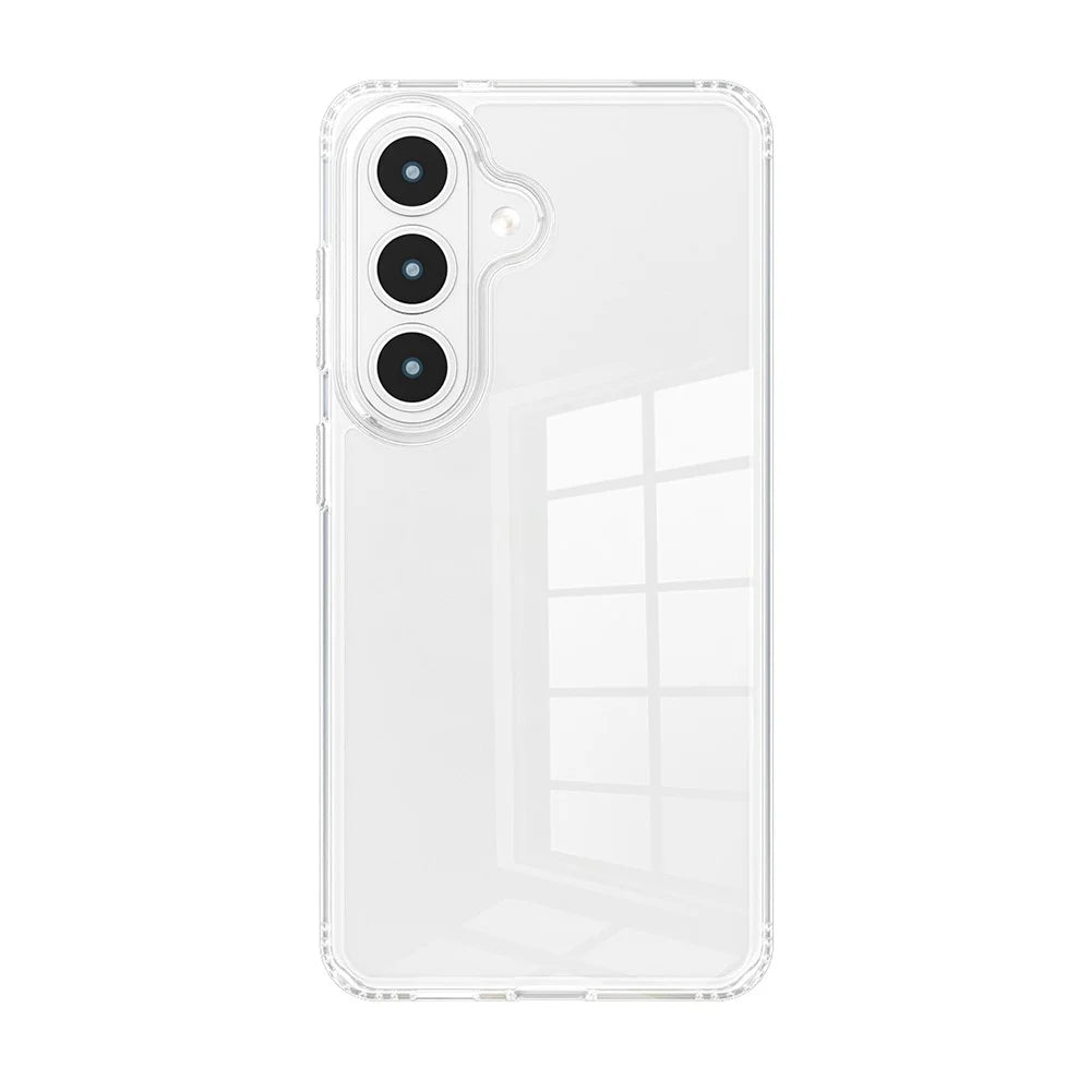For Samsung Galaxy S26+ Clear Phone Case TPU PC Shockproof Anti Drop Protection Cover - Transparent - 2