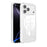For iPhone 17 Pro Clear Magnetic Case TPU PC Shockproof Phone Cover Compatible with MagSafe - Transparent - 1