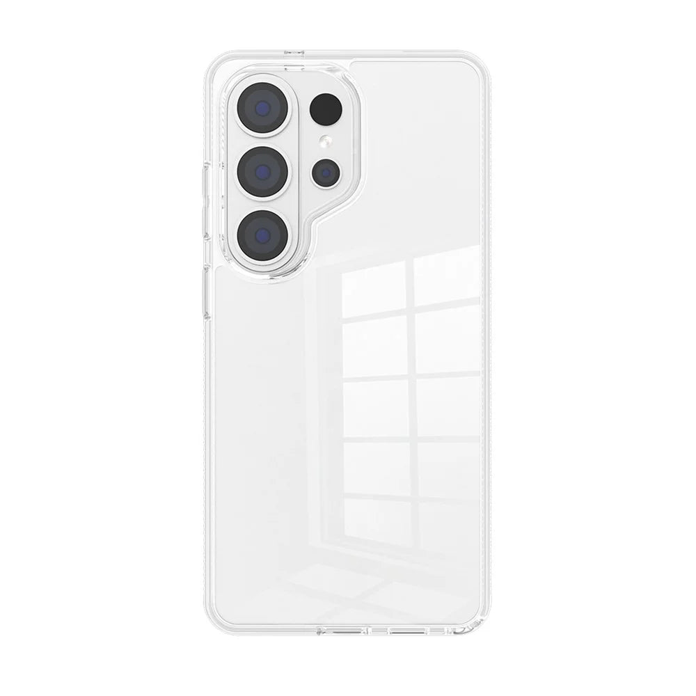 For Samsung Galaxy S26 Ultra Case HD Clarify TPU + PC Shockproof Phone Cover - Transparent - 2