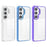 For Samsung Galaxy S26 Case HD Clarify TPU + PC Shockproof Phone Cover - Purple - 2