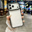 For iPhone 17 Pro Clear Phone Case Luxury Crystal Rhinestone Edge Decor PC TPU Protective Cover - Black - 1