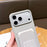 For iPhone 17 Pro Phone Case with Card Holder Kickstand Leather PC TPU Shockproof Protective Cover - Dark Green - 4