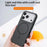 For iPhone 17 Pro Magnetic Case Ultra Thin PC TPU Phone Back Cover Compatible with MagSafe - Orange - 4