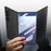 GKK For Samsung Galaxy Z TriFold 5G Case Kickstand Ultra Thin PC Phone Cover with Tempered Glass Film - Black - 7
