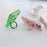 For iPhone 17 Pro Magnetic Case Kickstand Skin Touch Rubberized TPU PC Phone Cover Compatible with MagSafe - Green - 3