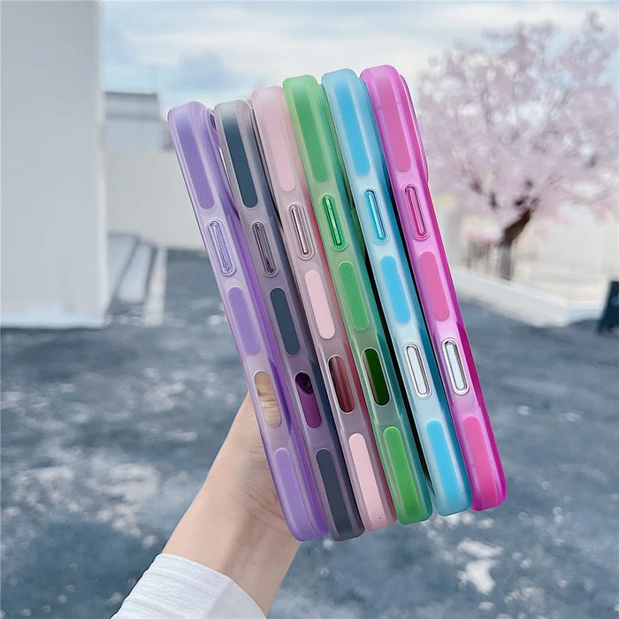 For iPhone 16 Pro Max Magnetic Case Kickstand Skin Touch Rubberized TPU PC Phone Cover Compatible with MagSafe - Blue - 4