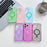 For iPhone 16 Pro Magnetic Case Skin Touch Rubberized TPU PC Phone Cover Compatible with MagSafe - Pink - 6