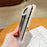 For iPhone Air Case Glitter Shockproof Clear Acrylic TPU Phone Cover Built-in Non-Magnetic Iron Ring - Transparent Black - 3