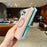 For iPhone 16 Pro Max Case Glitter Shockproof Clear Acrylic TPU Phone Cover Built-in Non-Magnetic Iron Ring - Transparent Gold - 4