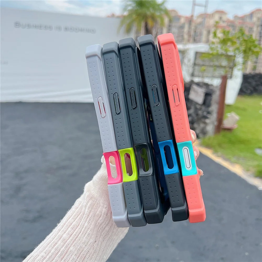 For iPhone 17 Pro Max Magnetic Case Dual Color Detachable TPU Acrylic Phone Cover Compatible with MagSafe - Baby Blue - 7