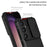 For Samsung Galaxy S26 Case Camera Slider PC + TPU Phone Cover with Kickstand - Black - 3