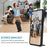 For Samsung Galaxy S26 Case Camera Slider PC + TPU Phone Cover with Kickstand - Black - 6
