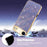 For iPhone Air Case Electroplating Ripple Texture PU + TPU + PC Phone Back Cover - Purple - 3