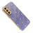 For Samsung Galaxy S26 Case Electroplating Ripple Texture PU + TPU + PC Phone Back Cover - Purple - 1
