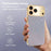For iPhone 17 Pro Case Electroplating Frame Sparkling Glitter Anti Drop PC + TPU Phone Cover - Gold - 5
