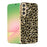 For Samsung Galaxy A56 5G Case Electroplating Frame Leopard Pattern PC + TPU Hybrid Phone Cover - Gold - 1